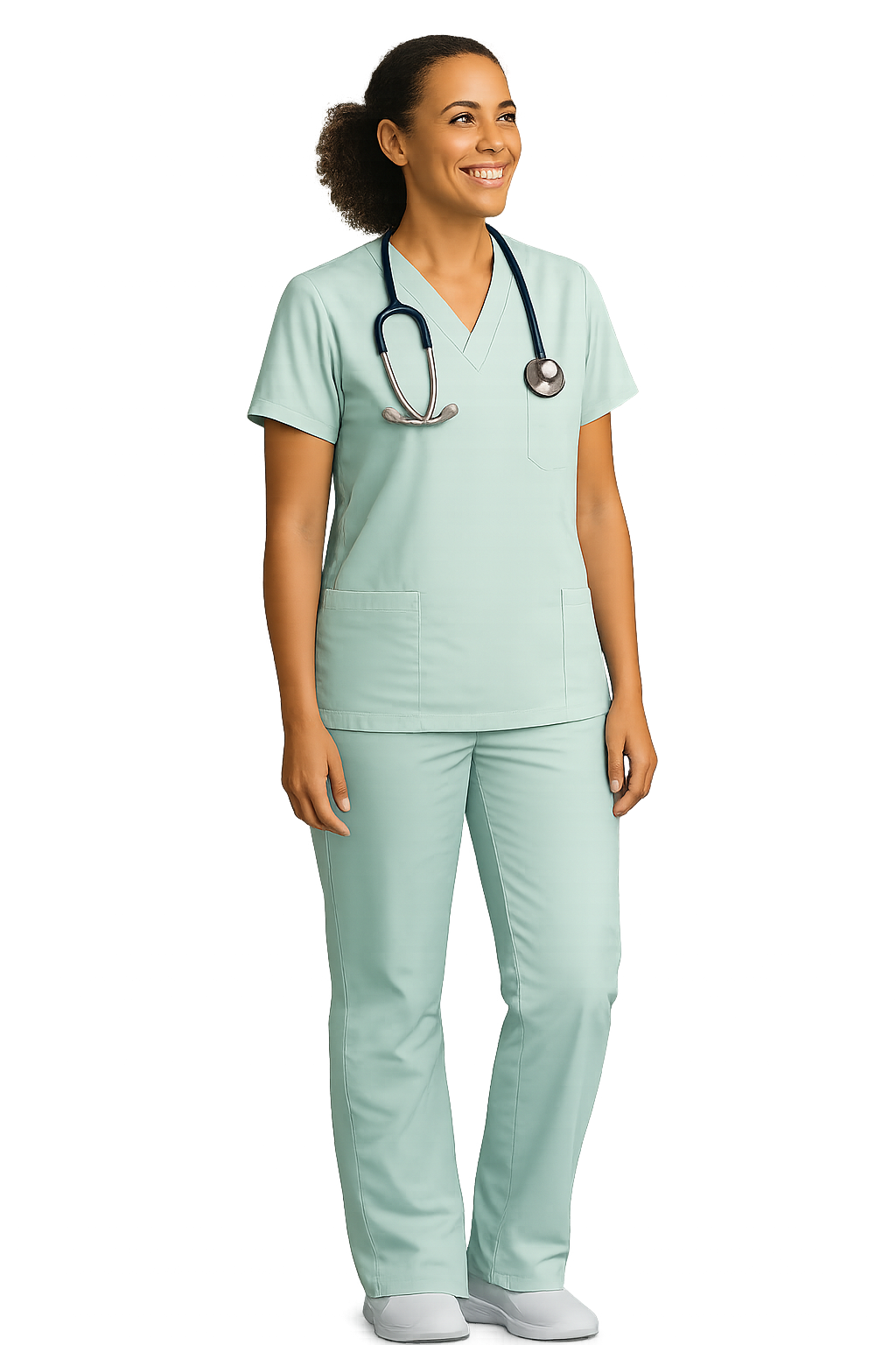 Smiling nurse practitioner